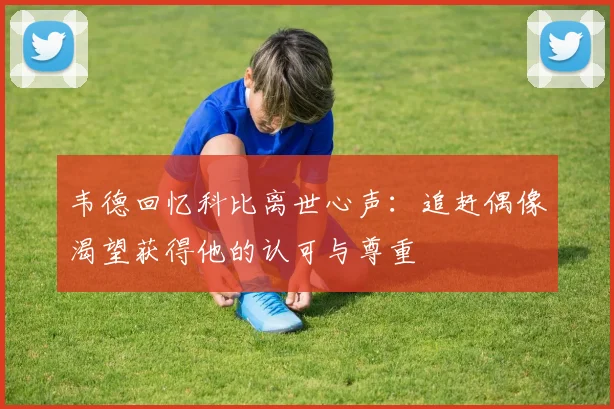 韦德回忆科比离世心声：追赶偶像渴望获得他的认可与尊重